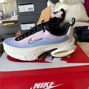 Nike Air Max in Purple, Black, and Cream